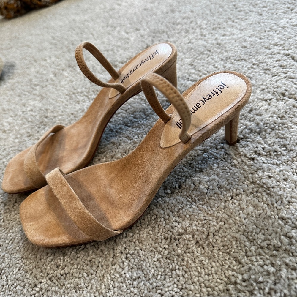 Jeffrey Campbell suede heels